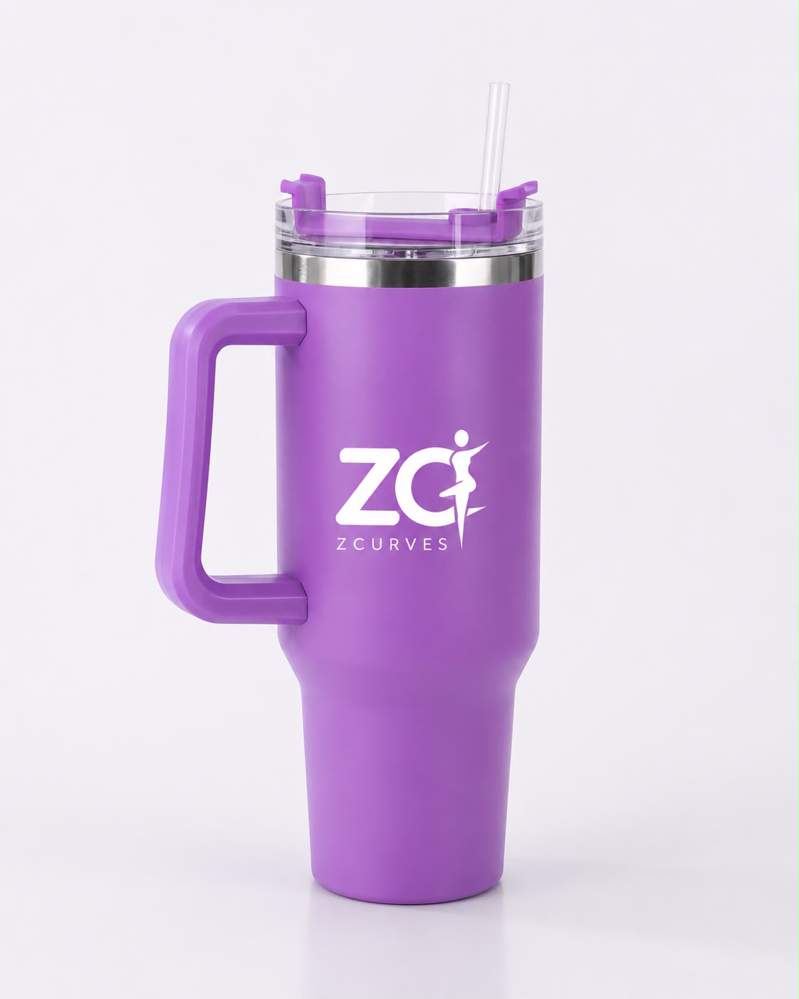 5. Zcurves 40 oz Luxe Hydration Tumbler