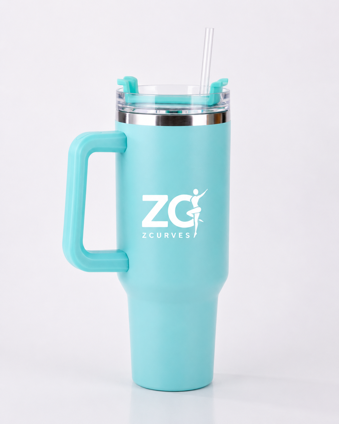 5. Zcurves 40 oz Luxe Hydration Tumbler