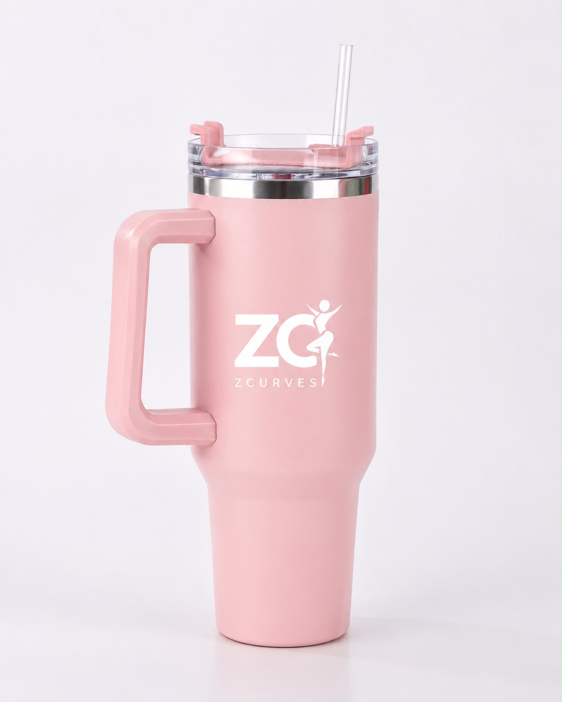 5. Zcurves 40 oz Luxe Hydration Tumbler